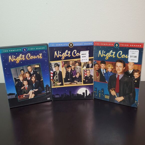 NIGHT COURT Complete Seasons 1-3 - US DVD Lot (Seasons 2 & 3 Sealed) - Picture 1 of 14